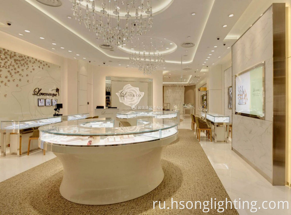 Downlight For Jewelry Store11